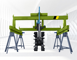 有機(jī)肥輪盤(pán)式翻堆機(jī)